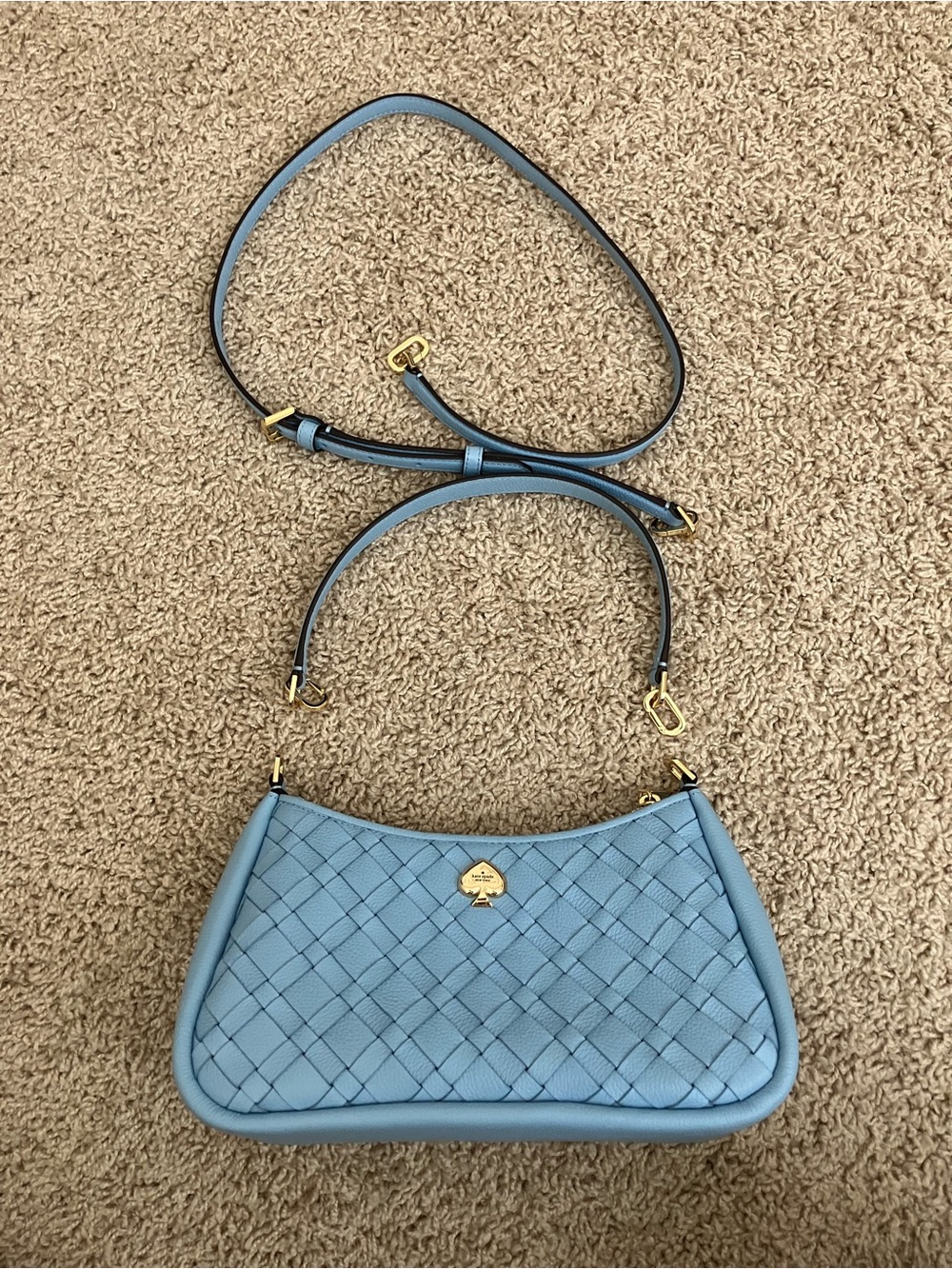 Kate Spade Kayla Shoulder Bag in Montouk Blue